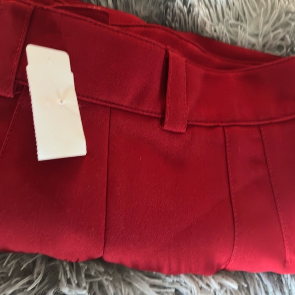Zara Vibrant Red Pants - Picture 16 of 16